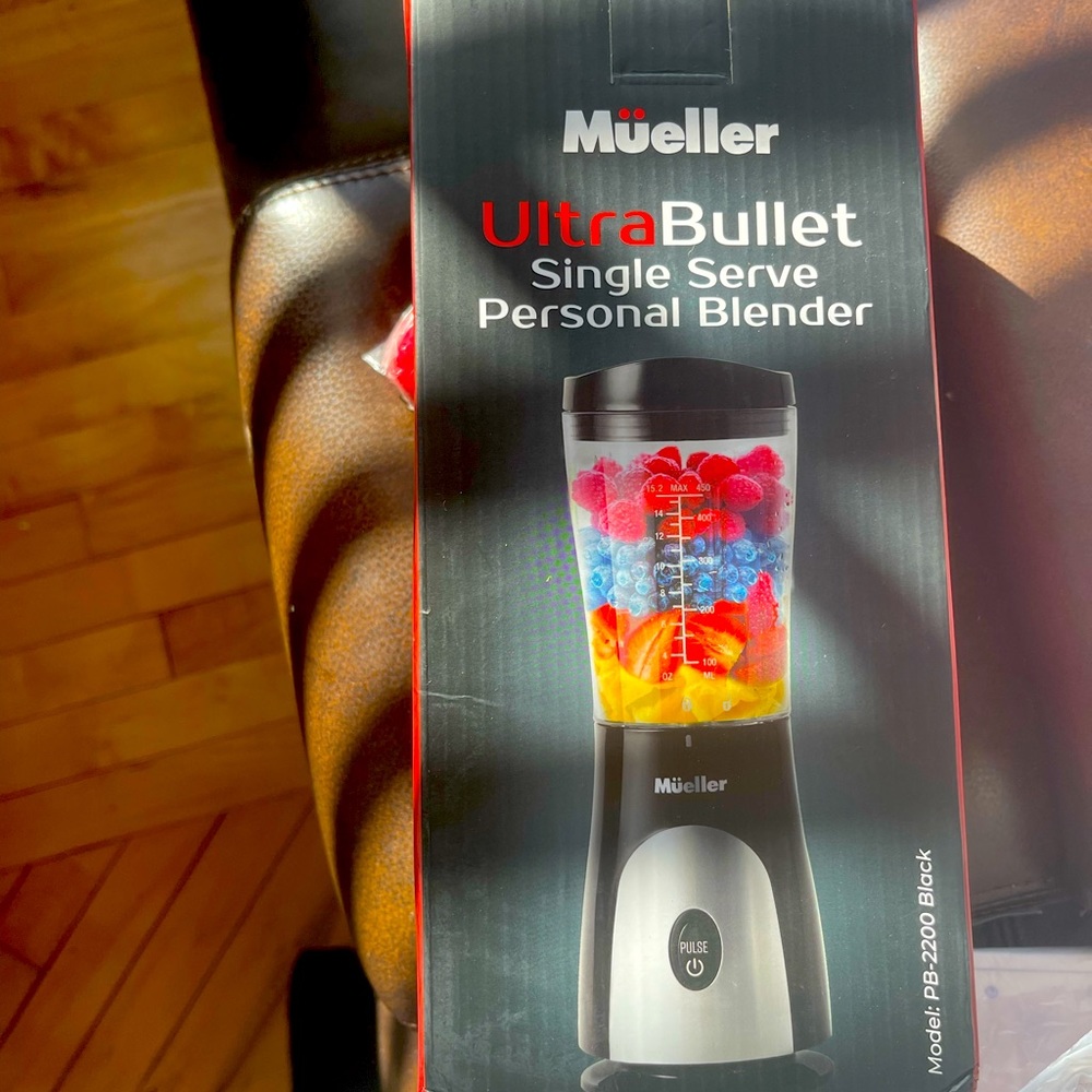 Mueller brand new in box ultra bullet single personal blender